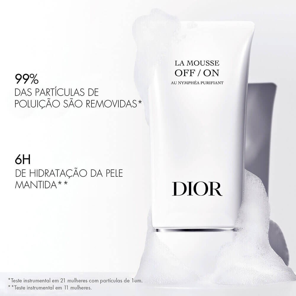 Espuma de Limpeza Antipoluição Dior La Mousse OFF/ON Foaming